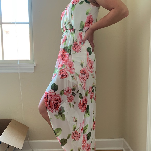 Floral long dress - Picture 2 of 3